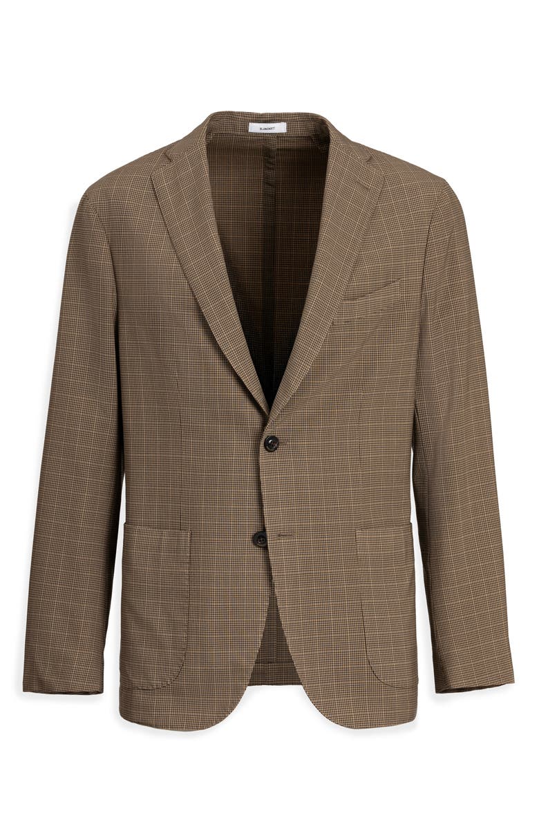 Boglioli K-Jacket Check Virgin Wool Sport Coat, Alternate, color, 