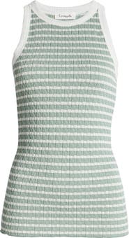 Loveappella Stripe Racerback Tank