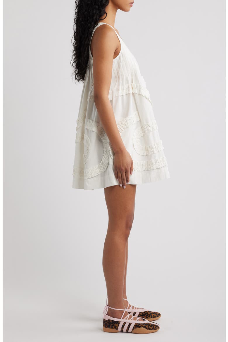 Stella Minidress, Alternate, color, WHITE