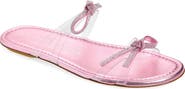 Stuart Weitzman Bow Slide Sandal