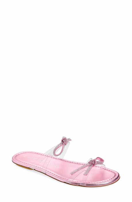 Stuart Weitzman Bow Slide Sandal