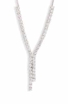 Nadri Cubic Zirconia Frontal Necklace