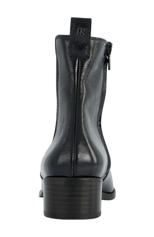 Paul Green Celina Pointed Toe Bootie In Black