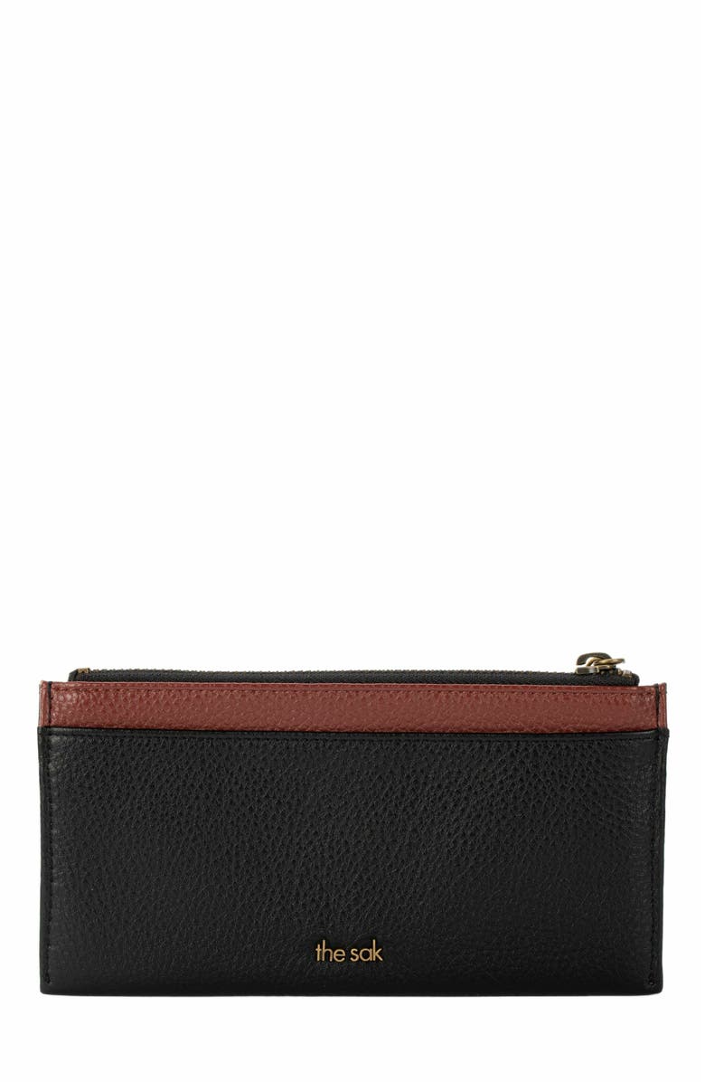 The Sak Neva Large Card Wallet, Alternate, color, Black Block