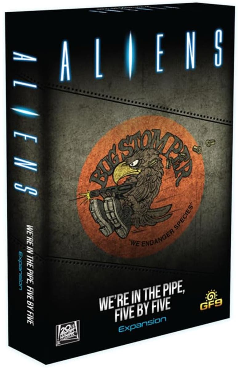 Gale Force Nine Aliens, We're in The Pipe, Five by Five Expansion, Main, color, 