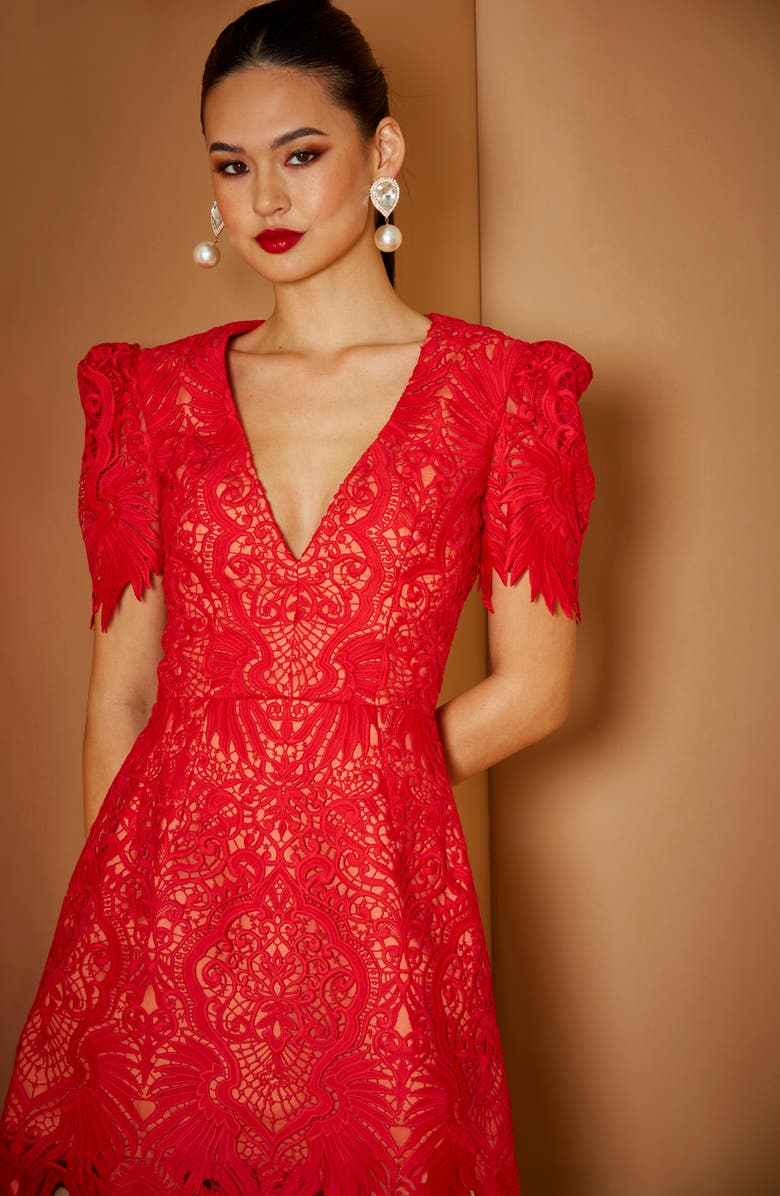 HELSI Ingrid Lace Minidress, Alternate, color, 