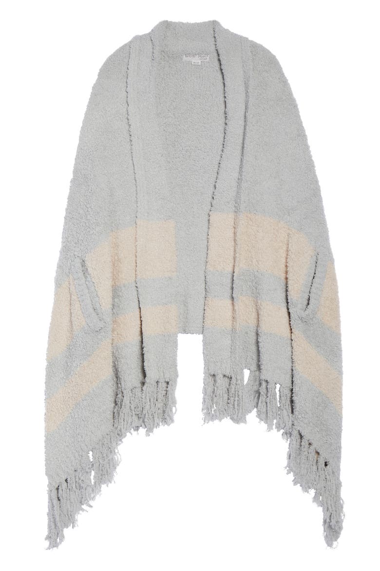 CozyChic™ Malibu Wrap, Alternate, color, OCEAN/ STONE STRIPE