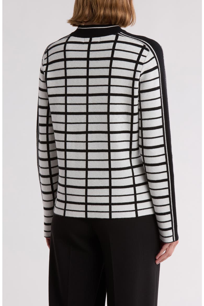 Eve Windowpane Jacquard Sweater, Alternate, color, WINDOWPANE