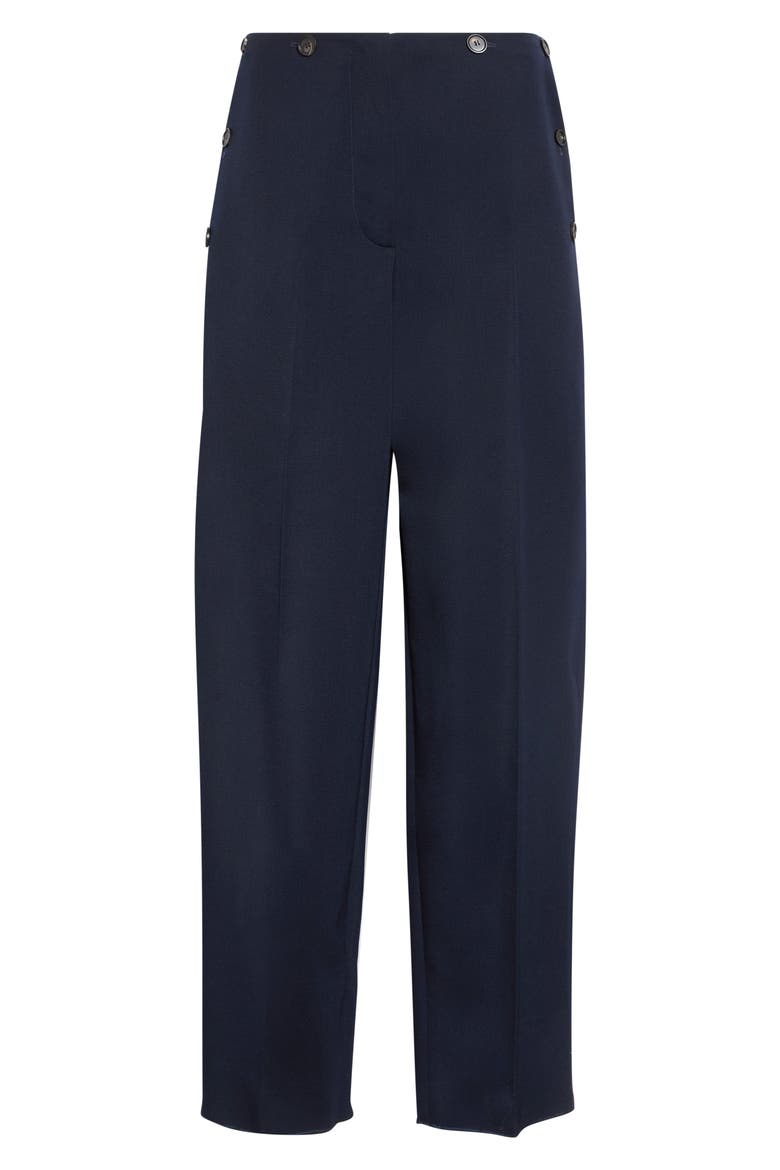Diagonal Wool Trousers, Alternate, color, NEW NAVY MASCARPONE