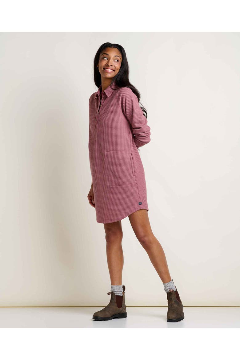 Bitterroot Long Sleeve Dress, Alternate, color, Foxglove