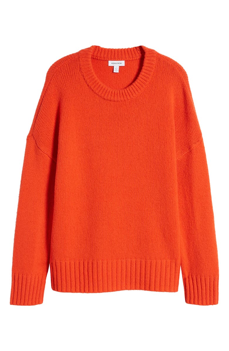 Nordstrom Oversize Wool & Cashmere Sweater, Alternate, color,