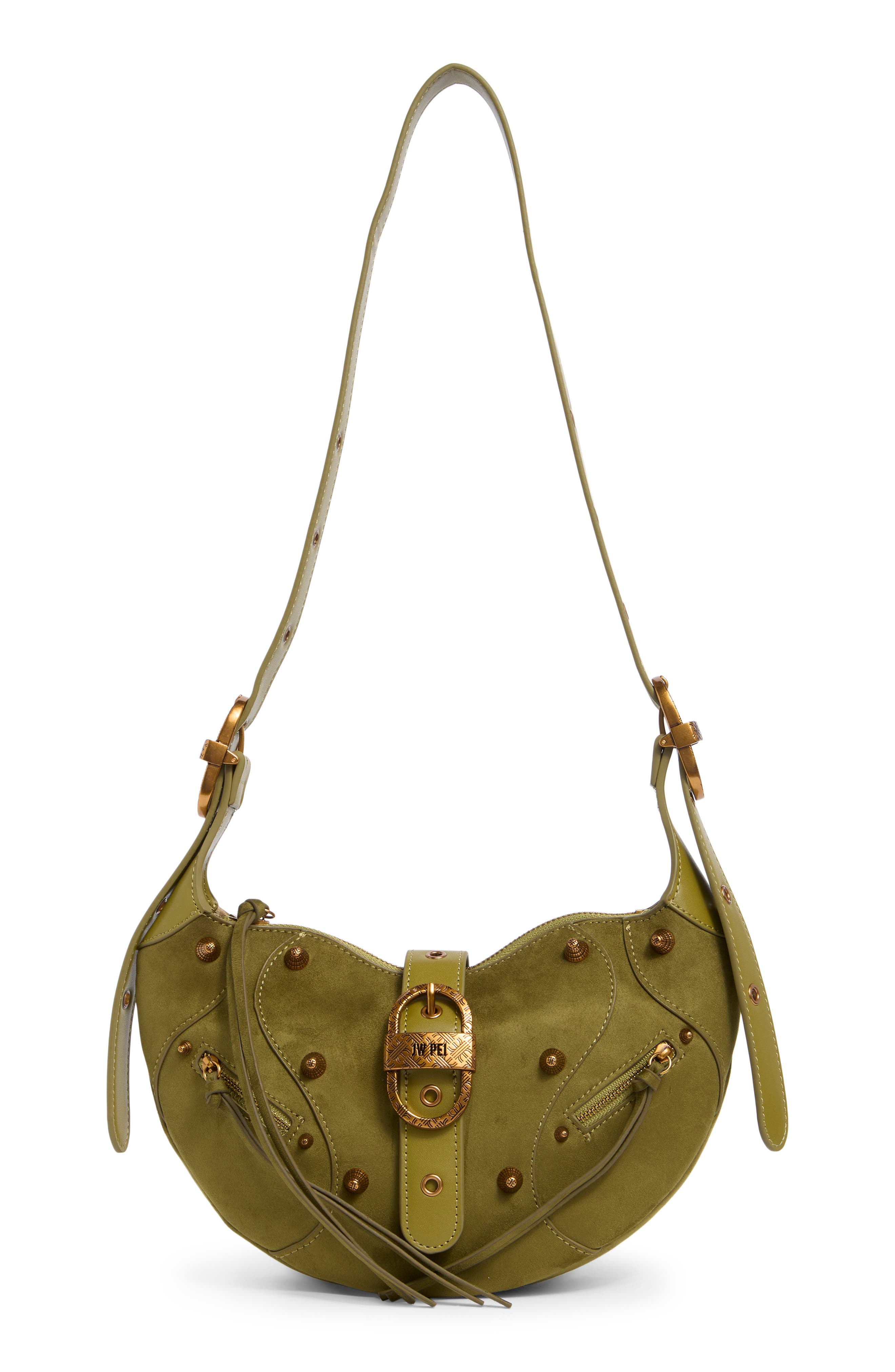 Tessa Suede Shoulder Bag