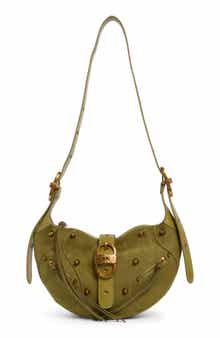 Tessa Suede Shoulder Bag