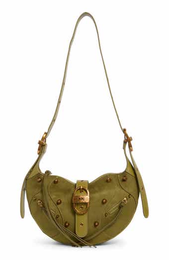 Tessa Suede Shoulder Bag