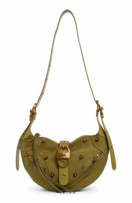 Tessa Suede Shoulder Bag