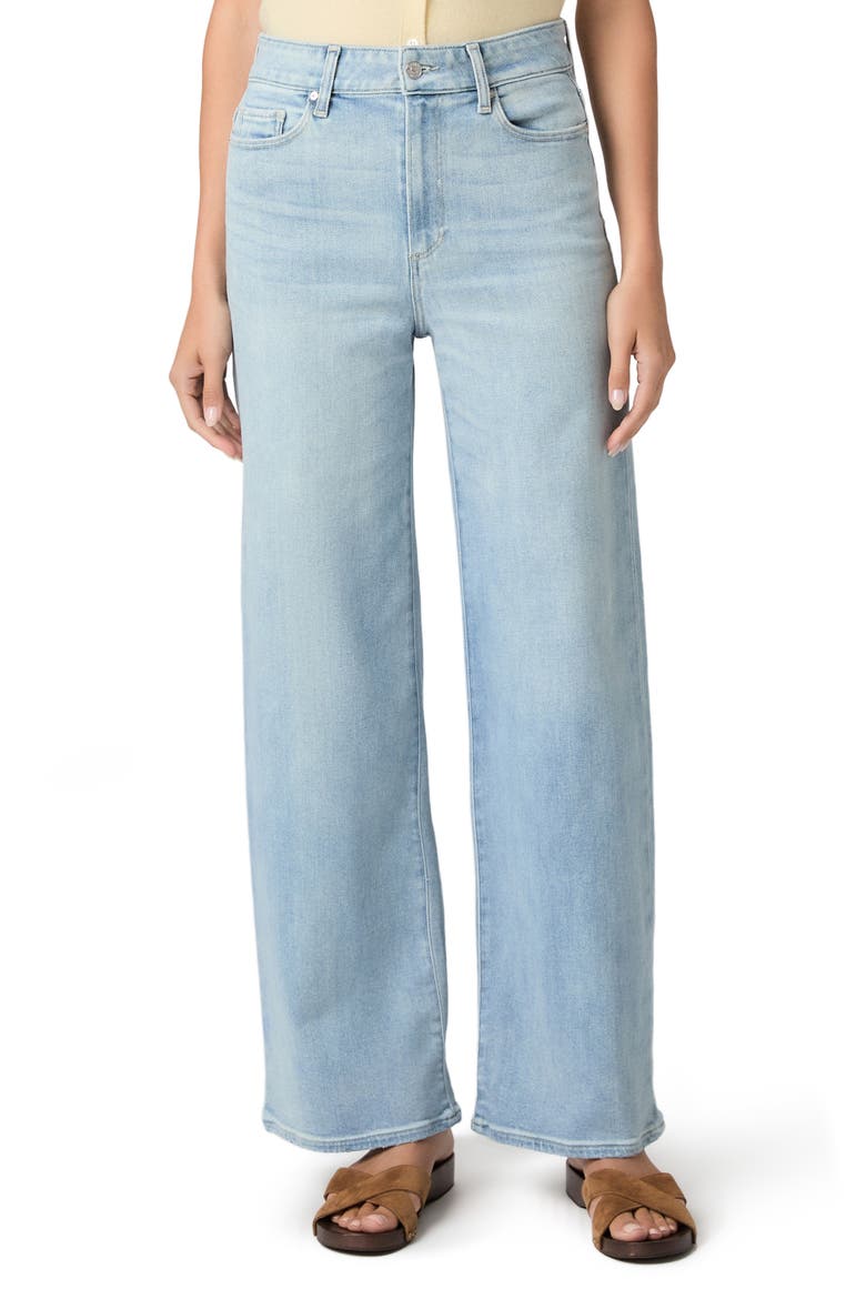Anessa High Waist Wide Leg Jeans, Main, color, COLISEUM