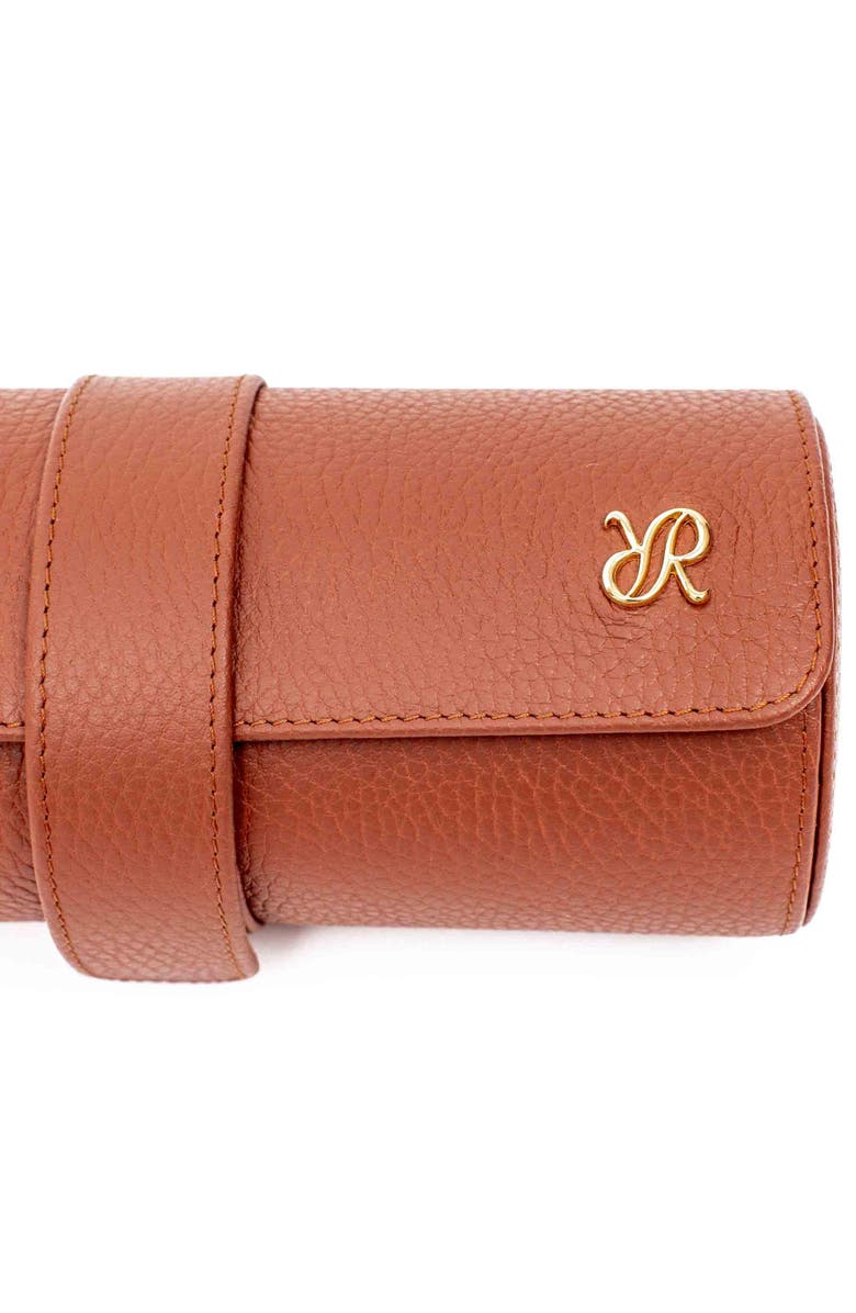 Rapport London BEREKLEY THREE WATCH ROLL, Alternate, color, Tan