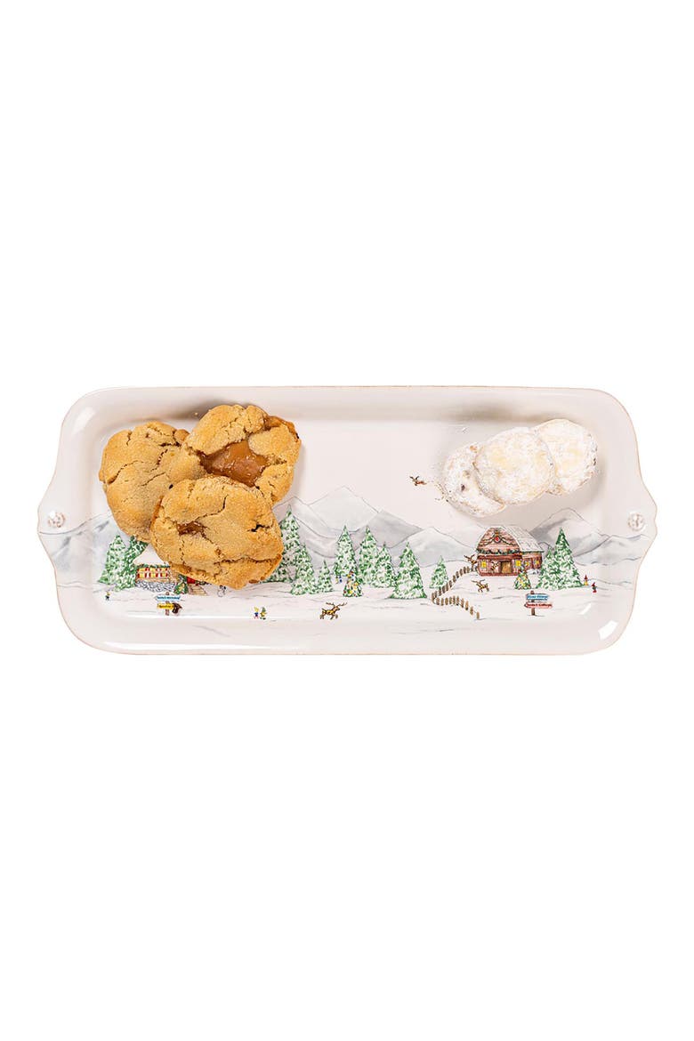 North Pole Hostess Tray, Alternate, color, WHITEWASH/MULTI