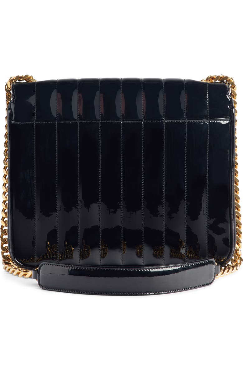 Saint Laurent Large Vicky Patent Leather Crossbody Bag, Alternate, color,