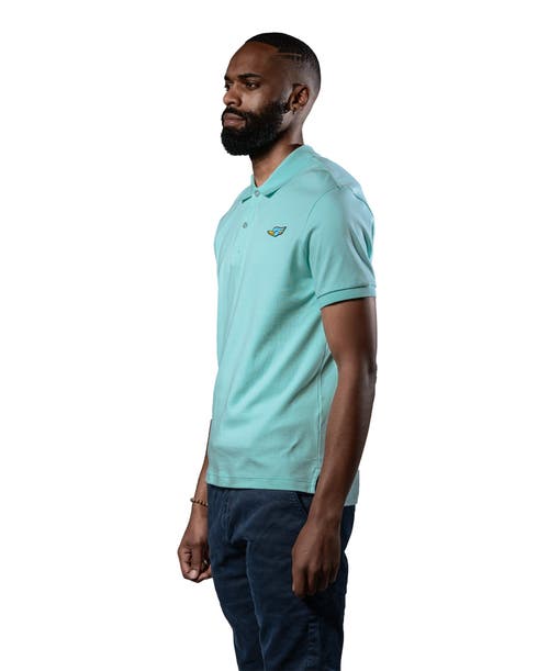 Woodpecker Pima Cotton Polo Shirt In Blue