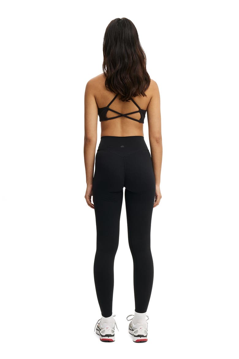 Women's Active Ultra Luxe Invisible Scrunch Tight, Alternate, color, Black