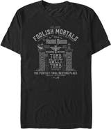 Haunted Mansion Men's Haunted Mansion Welcome Foolish Mortals  Graphic T-Shirt