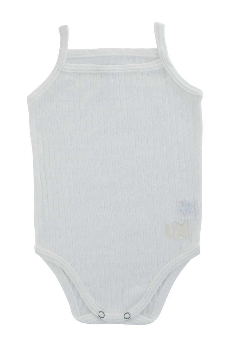 Pointelle Boys Bodysuit, Alternate, color, Natural / White