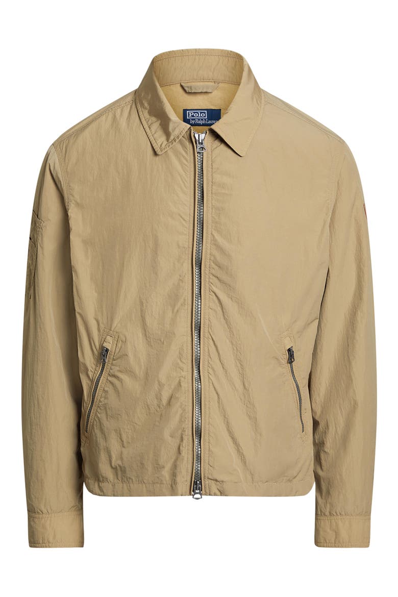 Glasson Windbreaker Jacket, Main, color, DESERT KHAKI