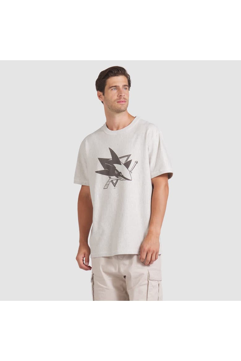 Men's Fanatics Cream San Jose Sharks Made in Canada T-Shirt, Main, color, Cream