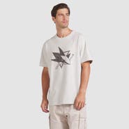 FANATICS Men's Fanatics Cream San Jose Sharks Made in Canada T-Shirt