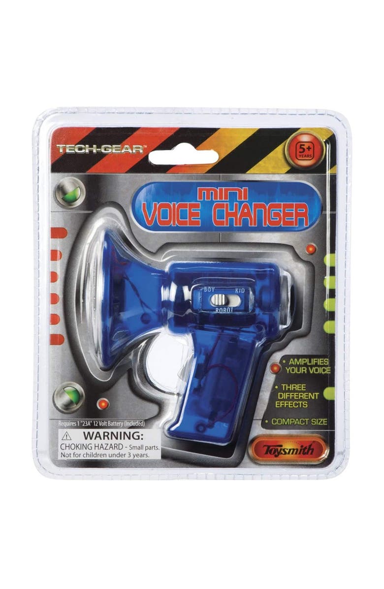 Toysmith Tech Gear Mini Multi Voice Changer, Alternate, color,