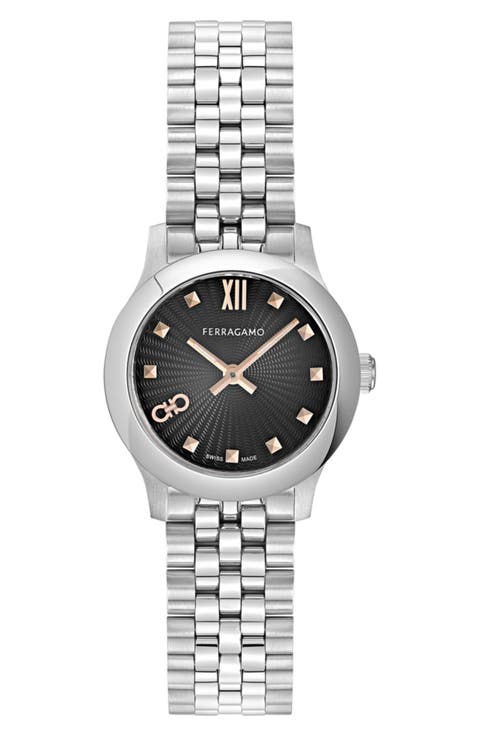 Duo Mini Bracelet Watch, 25mm