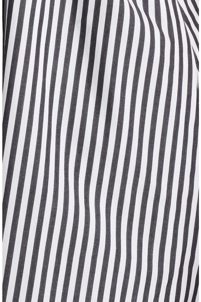 Belted Sleeveless Wrap Midi Dress, Alternate, color, ANNE WHITE/ ANNE BLACK