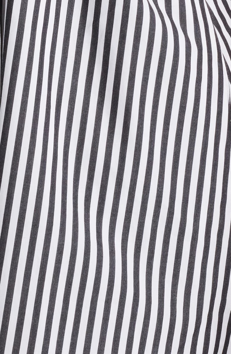 Anne Klein Belted Sleeveless Wrap Midi Dress, Alternate, color, Anne White/ Anne Black