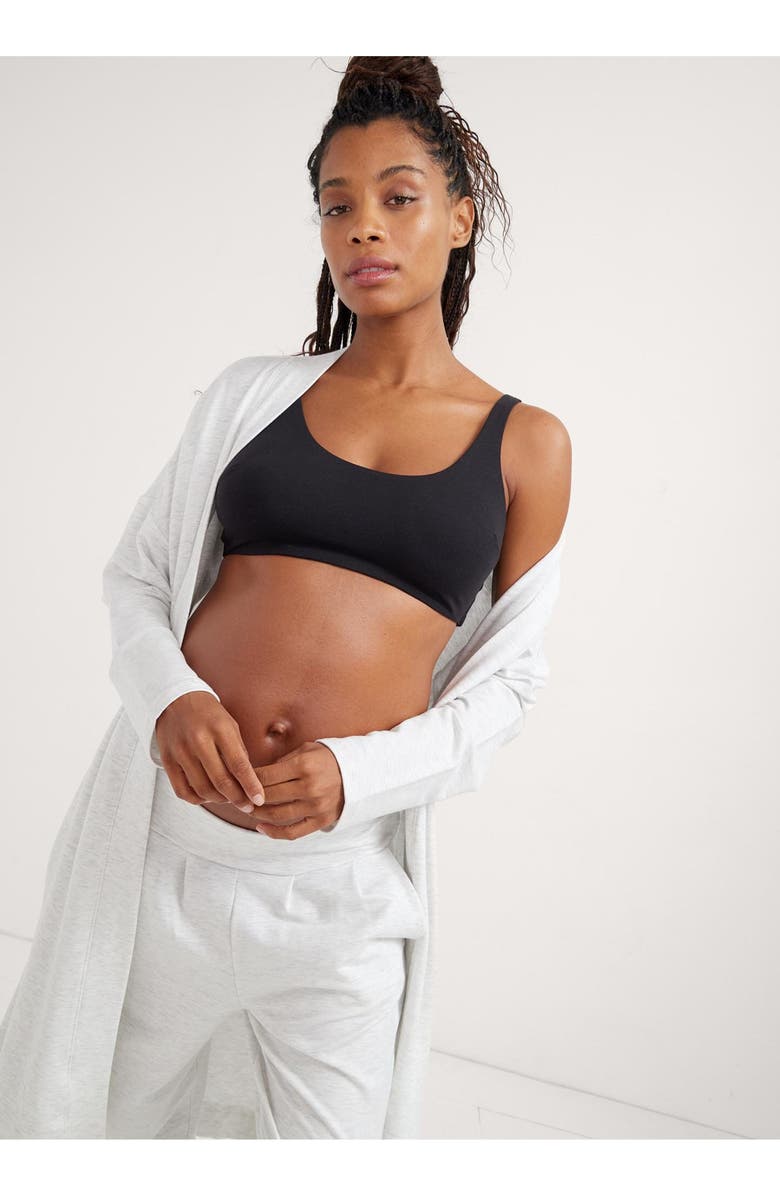 HATCH The Skin to Skin Nursing Bra, Alternate, color, Black