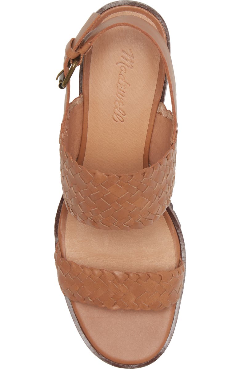 Madewell The Kiera Lug Sole Sandal, Alternate, color,