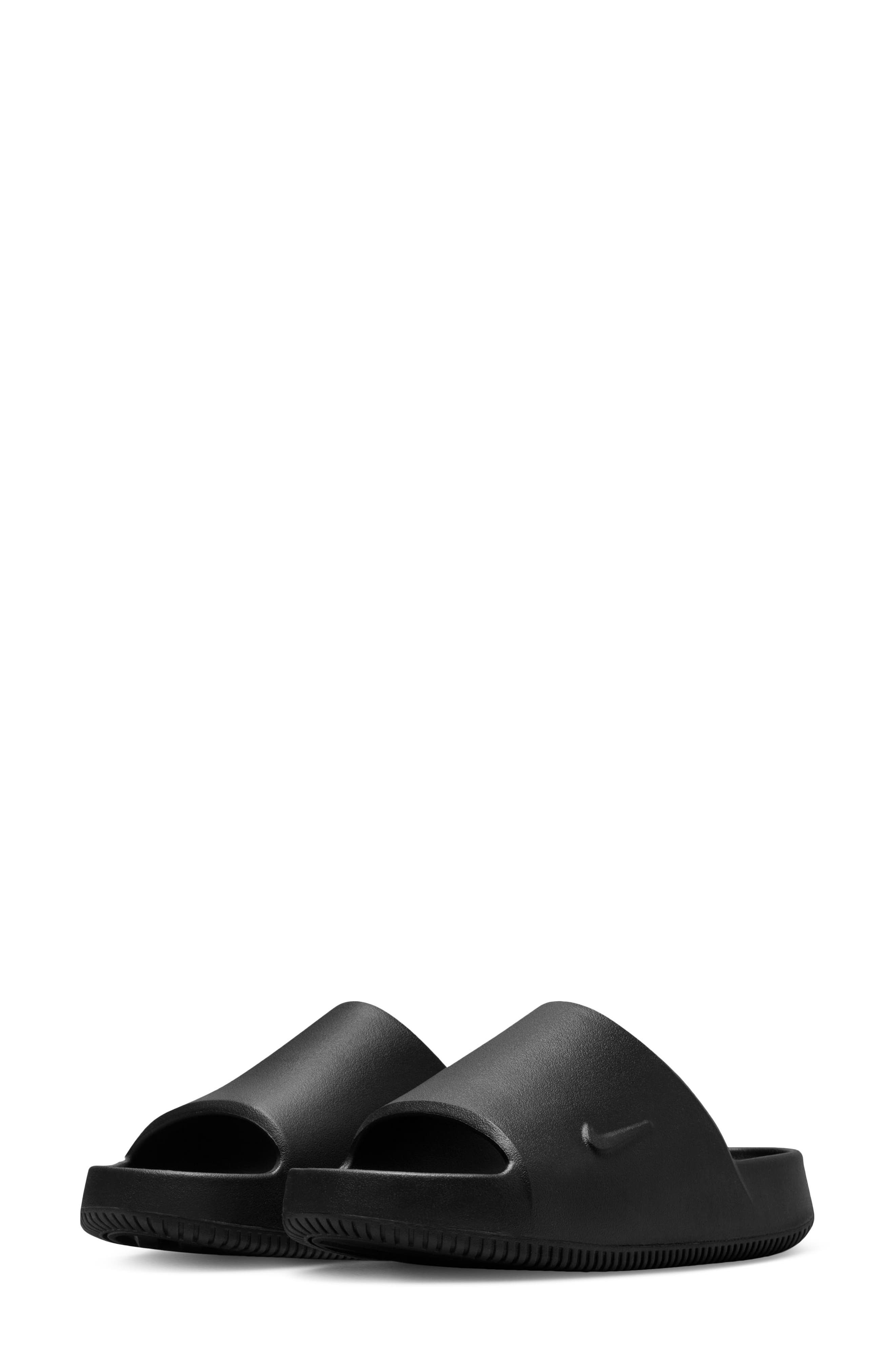 Nike Calm 2.0 Slide, Main, color, Black/ Black-Black