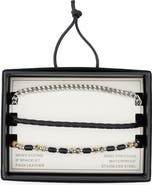 NORDSTROM RACK Men's 3-Piece Bracelet Set
