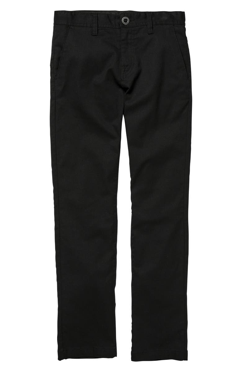 Volcom Kids' Frickin Modern Stretch Twill Pants, Main, color,