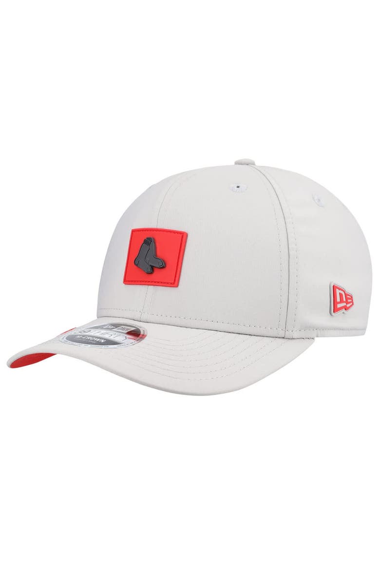 Men's New Era  Gray Boston Red Sox 2026 Clubhouse Alternate 39THIRTY Flex Hat, Main, color, Gray
