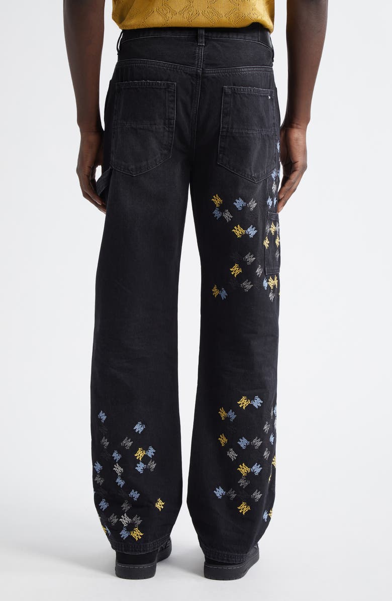 MA Quad Embroidered Carpenter Jeans