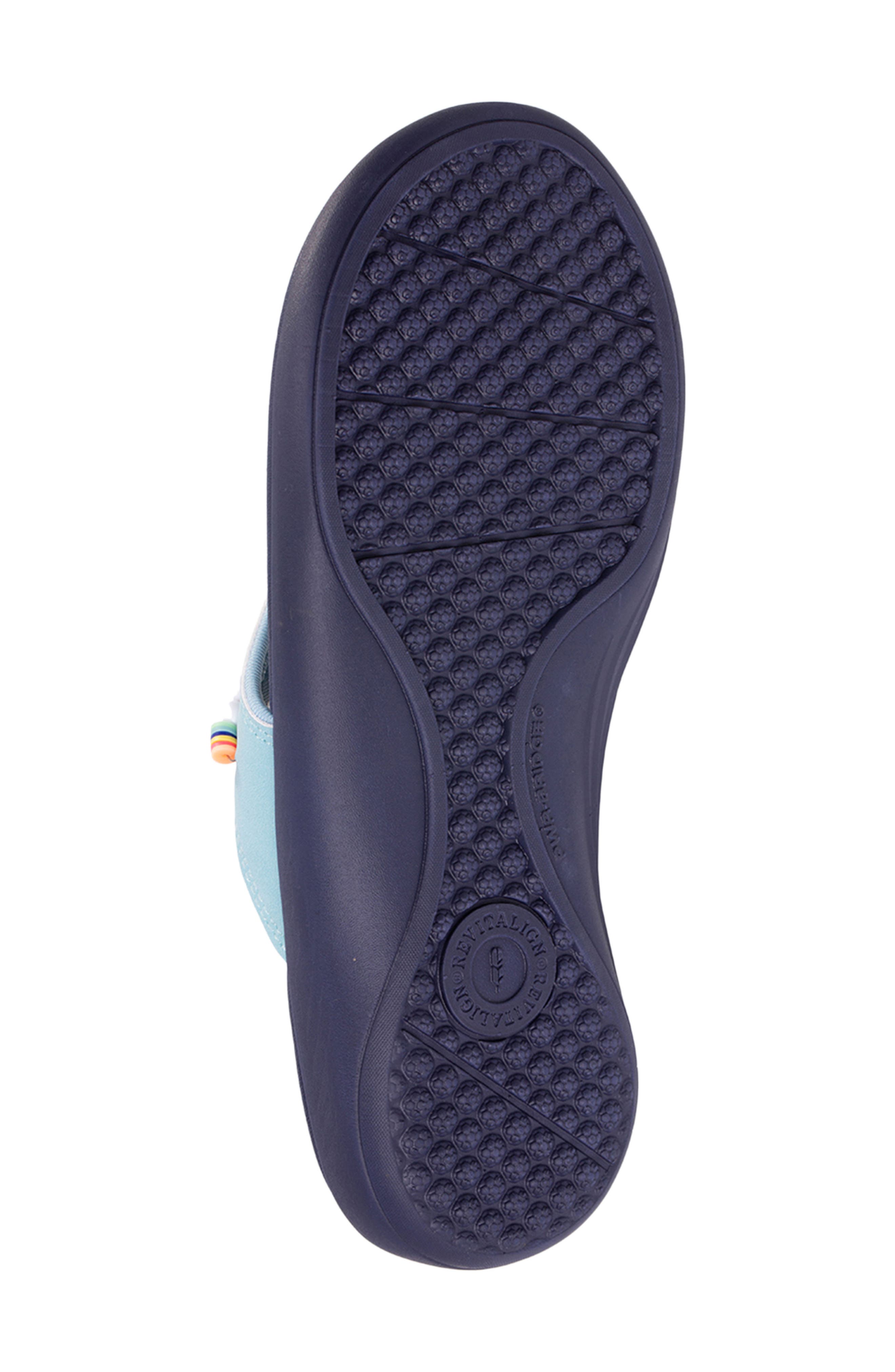 Yumi Friendship Believe Beaded Flip Flop, Alternate, color, BLUE