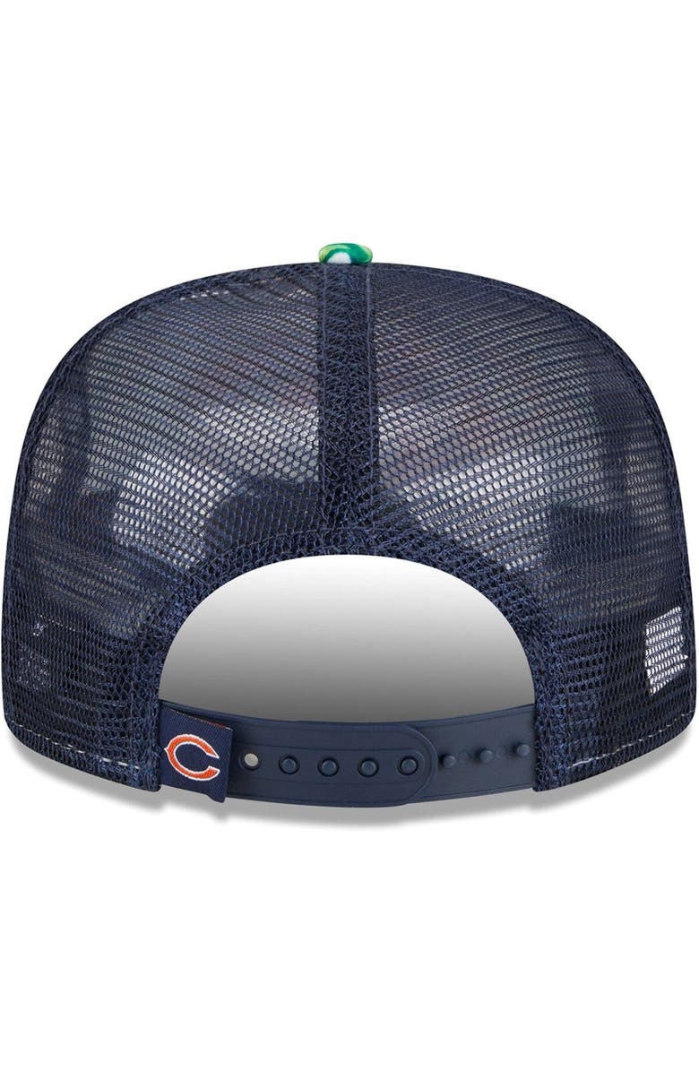 New Era Men's New Era White Chicago Bears Botanical 9FIFTY Snapback Hat, Alternate, color,