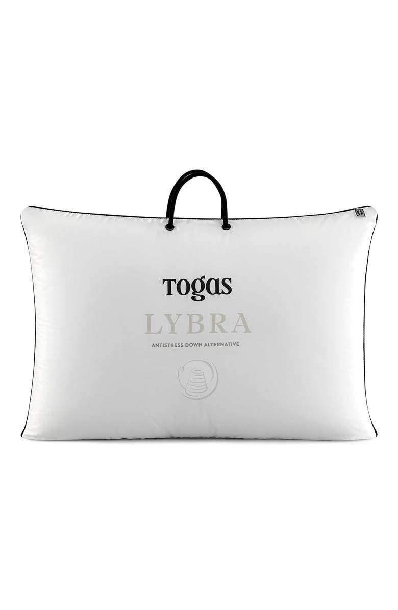 Togas Libra pillow, Alternate, color, White