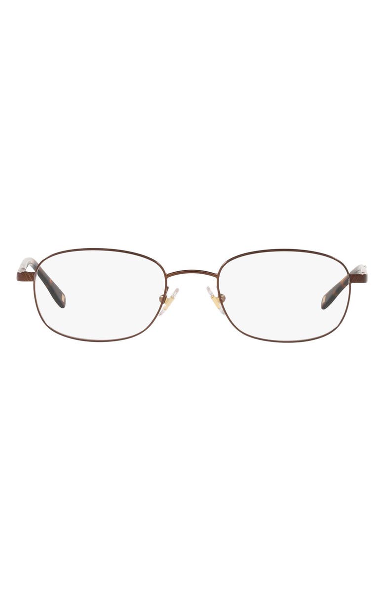 Brooks Brothers 57mm Round Optical Glasses, Main, color, 