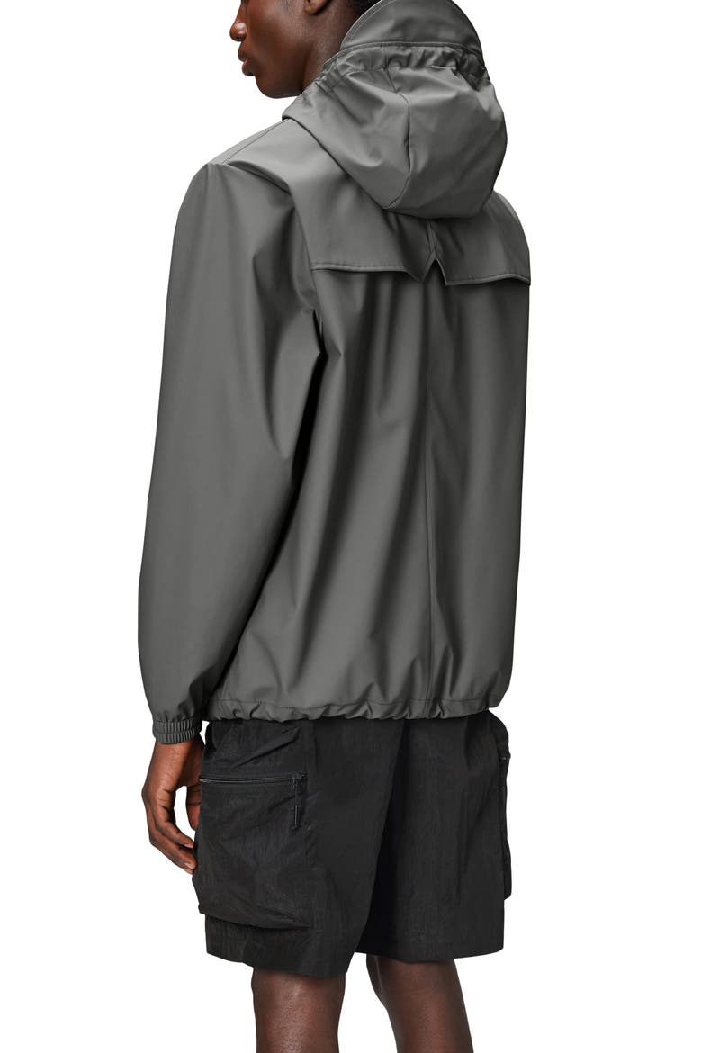 Storm Breaker Waterproof Rain Jacket, Alternate, color, GREY