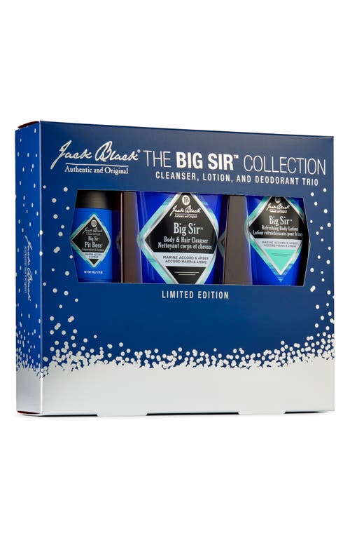 Jack Black The Big Sir™ Cleanser, Lotion & Deodorant Set (Limited Edition) $60 Value 