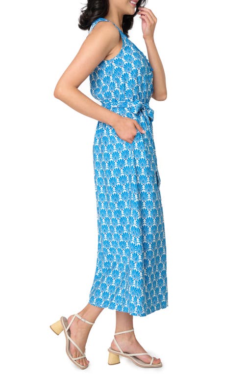 Gibsonlook Bella Evening Tie Belt Maxi Dress
