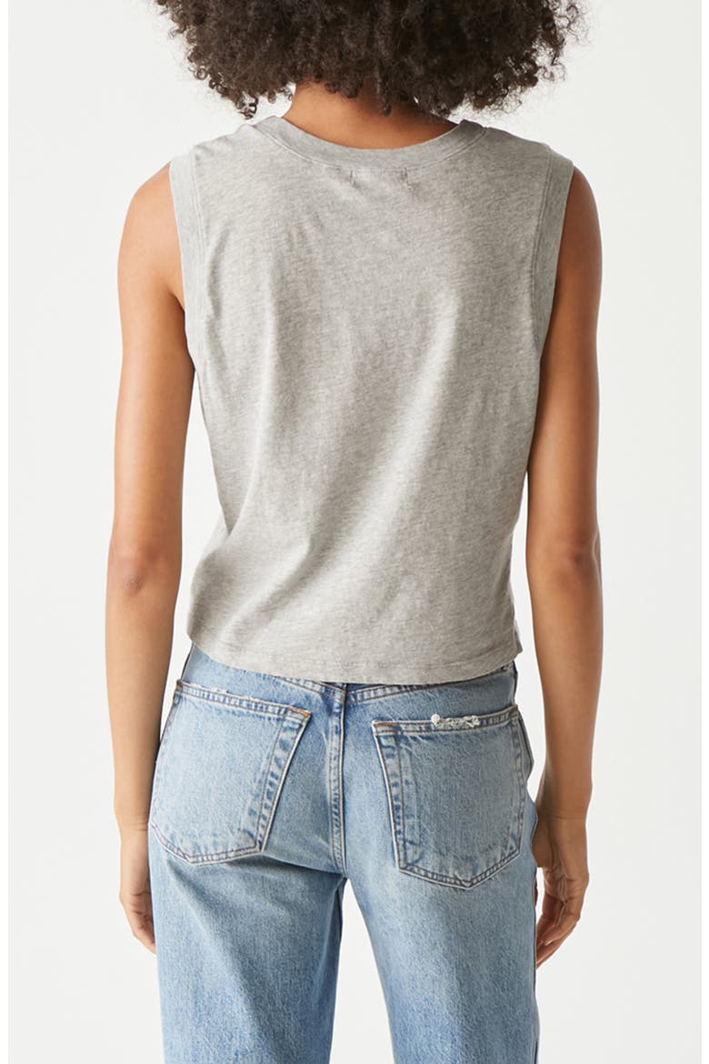 Johnnie Crewneck Cotton Tank, Alternate, color, HEATHER GREY