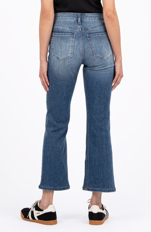 Kut From The Kloth Kelsey Fab Ab High Waist Ankle Kick Flare Jeans In Miracles